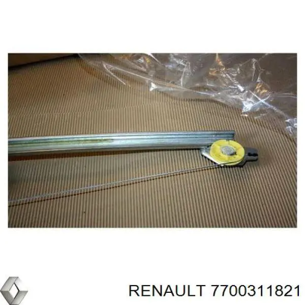 7700311821 Renault (RVI) Mechanizm podnoszenia szyby drzwi przednich prawych