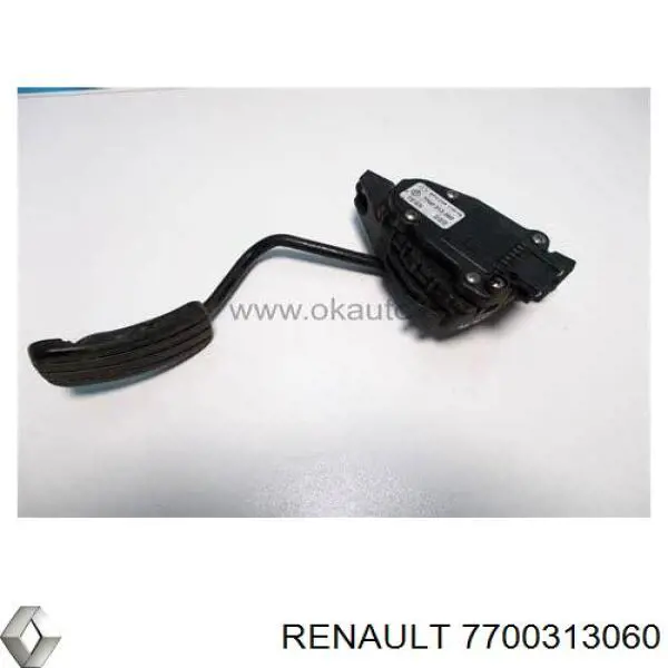 Pedał przyspieszenia (gazu) Renault (RVI) 7700313060 cena, od 66,40 USD