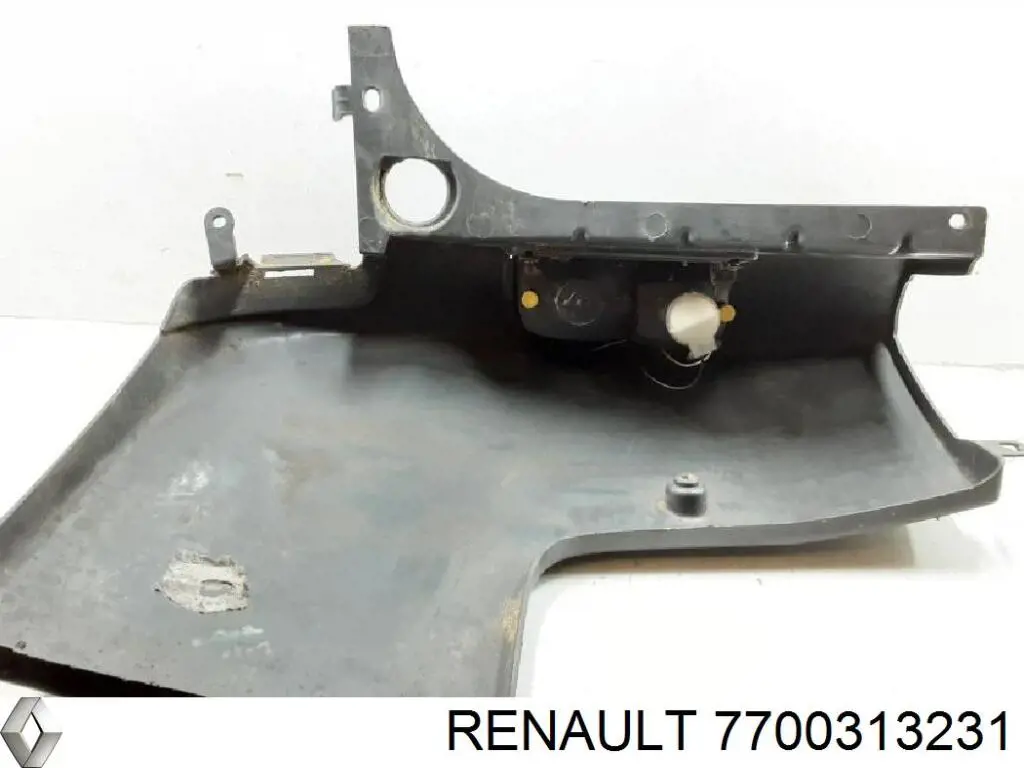 7700313231 Renault (RVI) Zderzak tylny, lewa część
