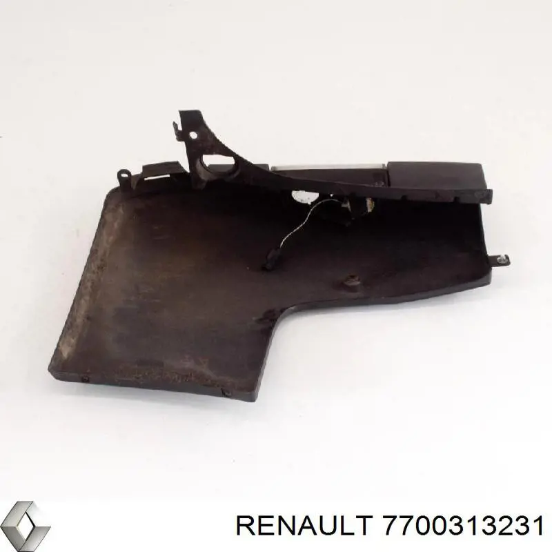 Do koszyka 7700313231 Renault (RVI) Zderzak tylny, lewa część