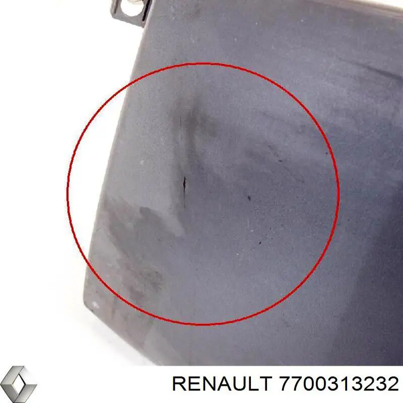 Zderzak tylny, prawa część Renault (RVI) 7700313232 cena, od 57,89 USD