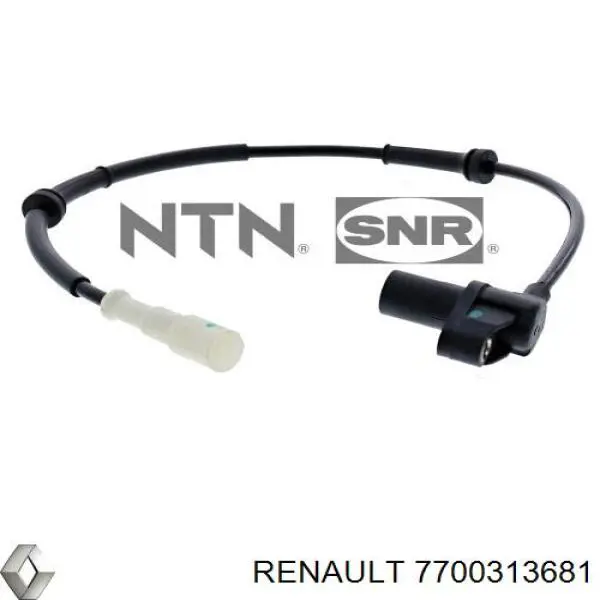 Do koszyka 7700313681 Renault (RVI) Czujnik ABS przedni