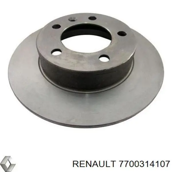 7700314107 Renault (RVI) Tarcza hamulcowa tylna
