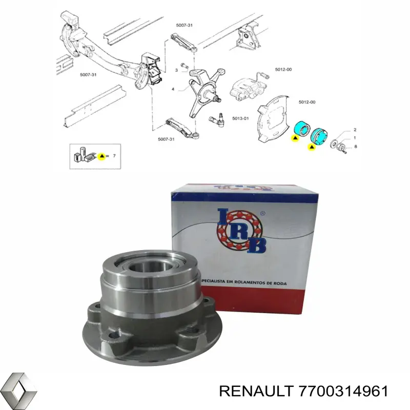 Piasta tylna Renault Master II awangarda (HD, FD) (2003 - 2010) cena, od 59,41 USD