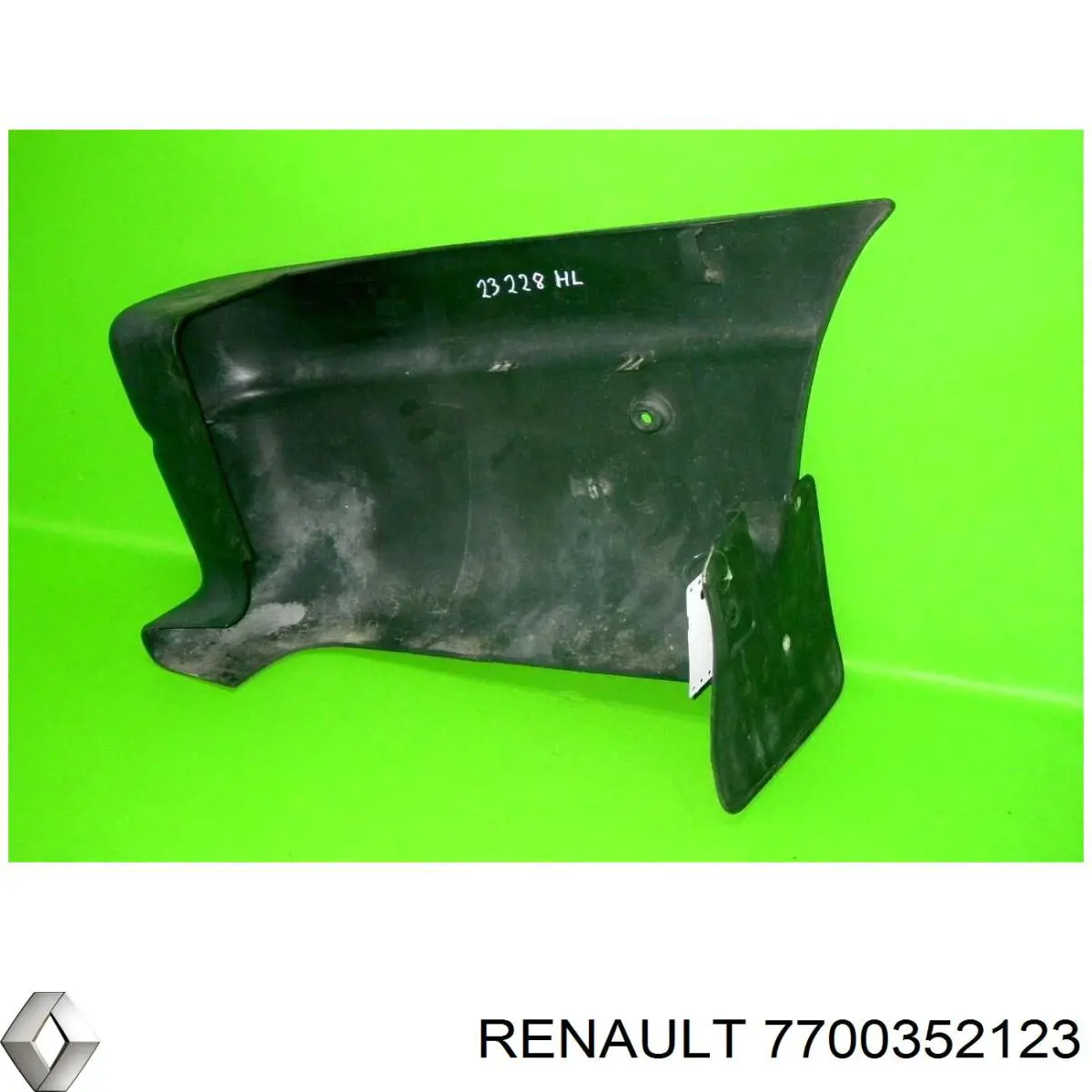 Zderzak tylny, lewa część Renault (RVI) 7700352123 cena, od 52,78 USD