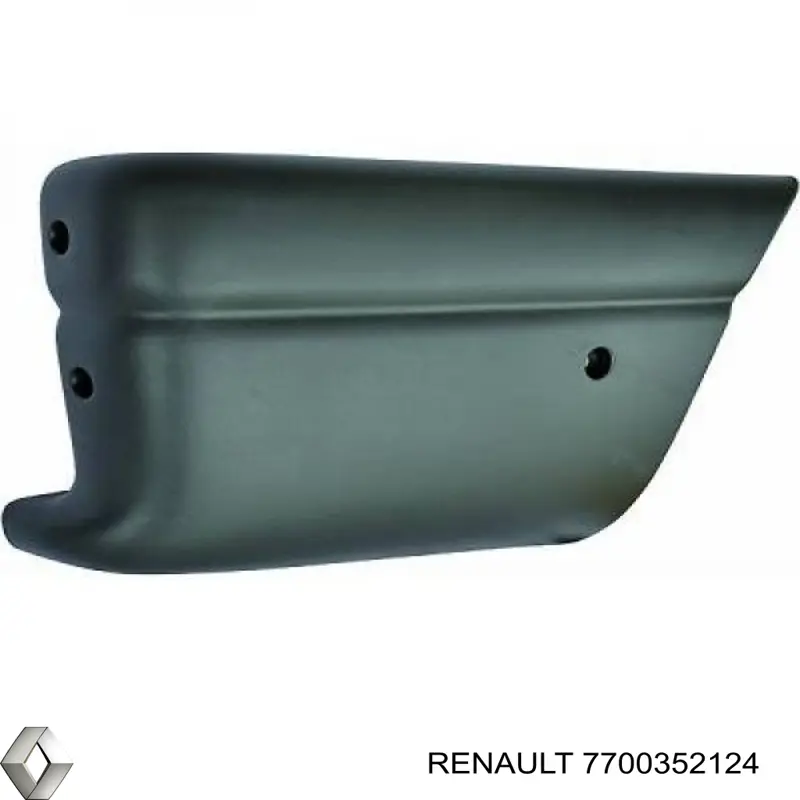 Zderzak tylny, prawa część Renault (RVI) 7700352124 cena, od 52,78 USD
