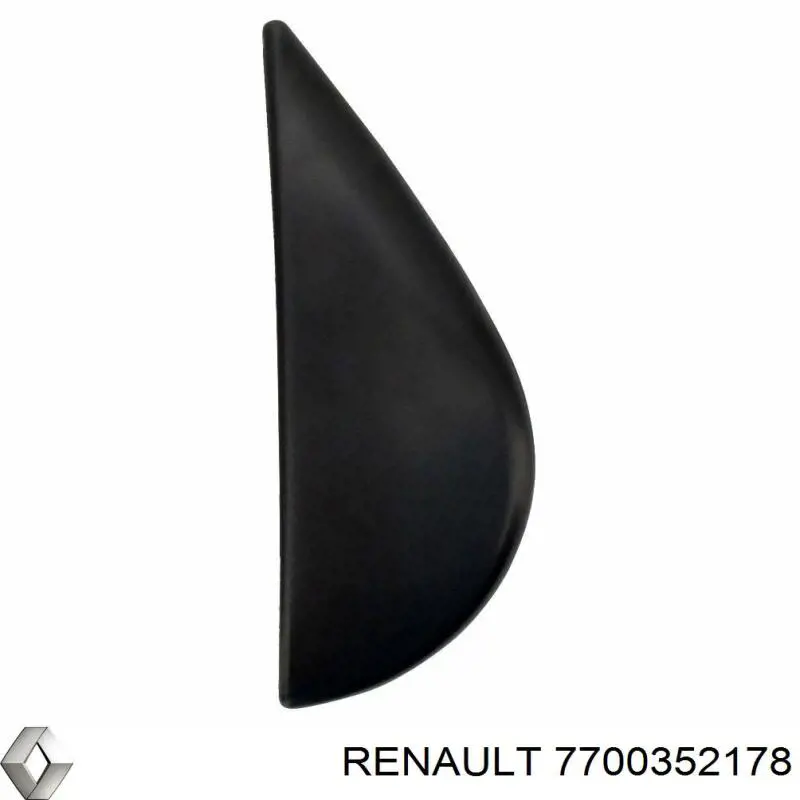 Nakładka słupka nadwozia zewnętrzna przednia prawa Renault (RVI) 7700352178 cena, od 14,62 USD
