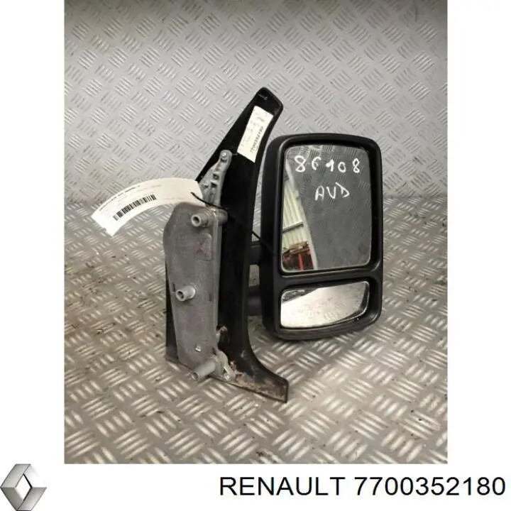 Lusterko wsteczne prawe Renault (RVI) 7700352180 cena, od 71,93 USD