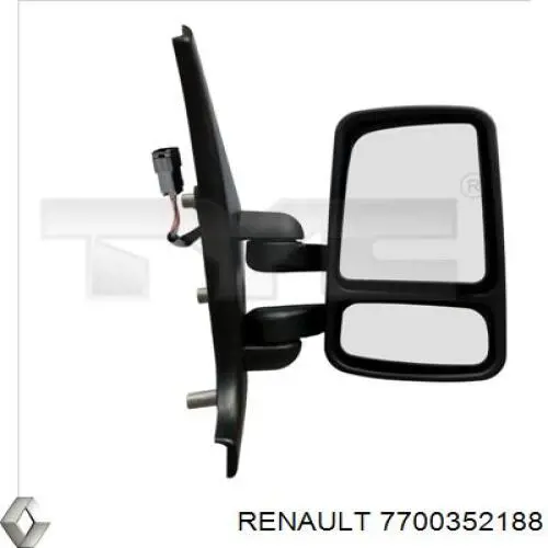 Do koszyka 7700352188 Renault (RVI) Lusterko wsteczne prawe