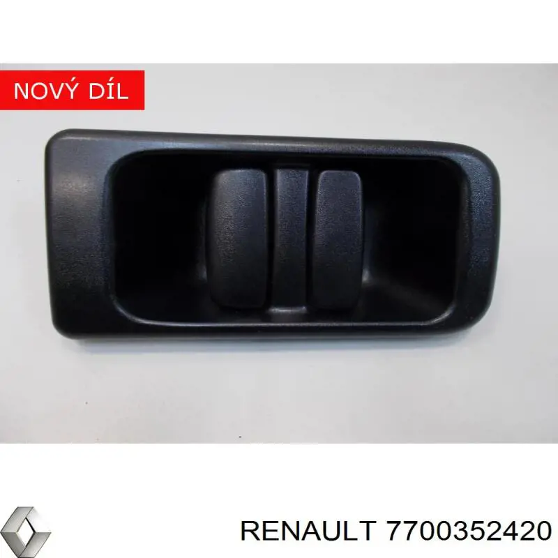 7700352420 Renault (RVI) Klamka drzwi bocznych przesuwnych zewnętrzna