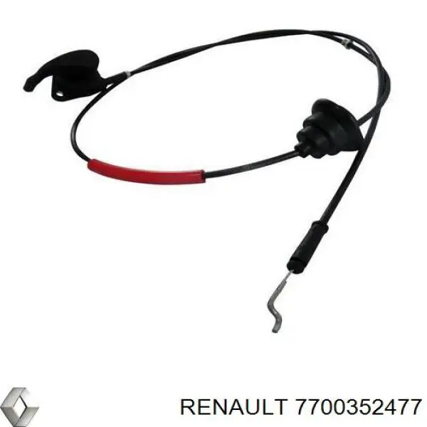 Linka otwierania maski Renault (RVI) 7700352477 cena, od 20,28 USD
