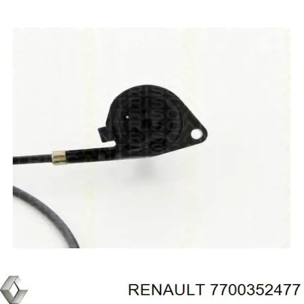 Do koszyka 7700352477 Renault (RVI) Linka otwierania maski