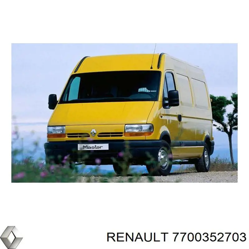 7700352703 Renault (RVI) Lampa zespolona tylna prawa