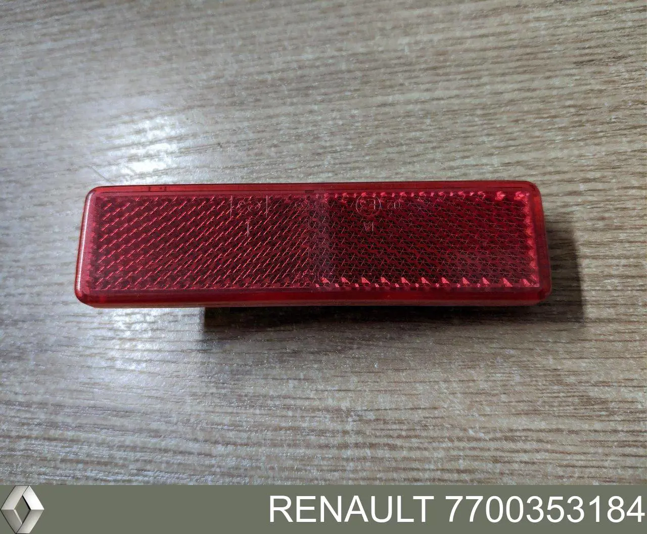 Lampa odblaskowa zderzaka tylnego Renault (RVI) 7700353184 cena, od 17,21 USD