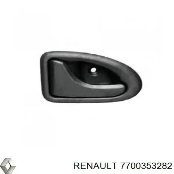 Klamka drzwi lewych przednia/tylna wewnętrzna Renault (RVI) 7700353282 cena, od 14,59 USD