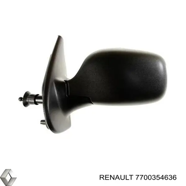 Lusterko wsteczne lewe 7700354636 Renault (RVI)