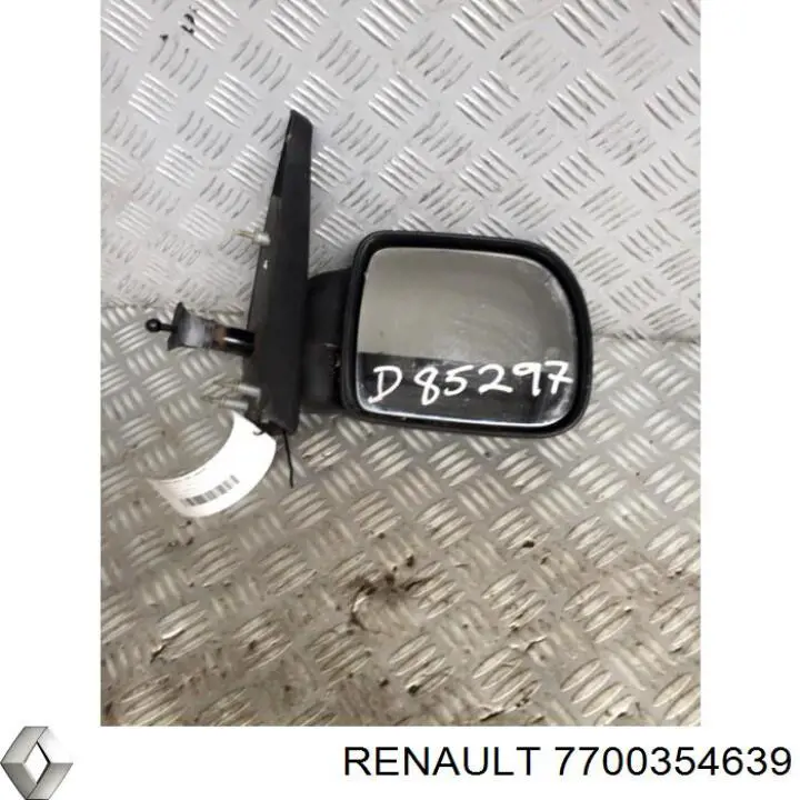 Do koszyka 7700354639 Renault (RVI) Lusterko wsteczne prawe