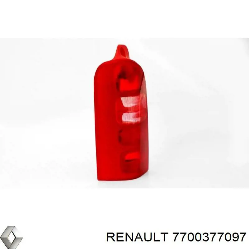 Do koszyka 7700377097 Renault (RVI) Lampa zespolona tylna prawa