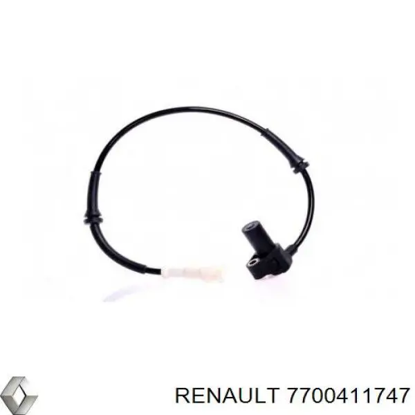 Do koszyka 7700411747 Renault (RVI) Czujnik ABS przedni
