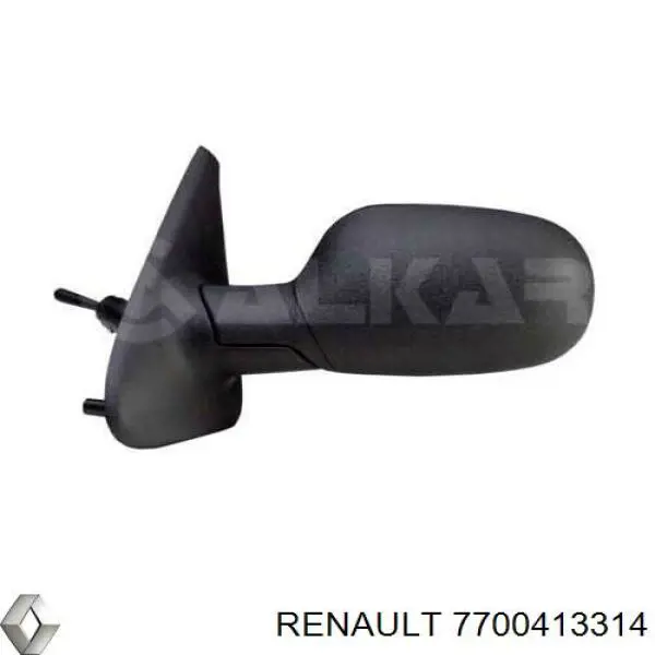 7700413314 Renault (RVI) Lusterko wsteczne prawe