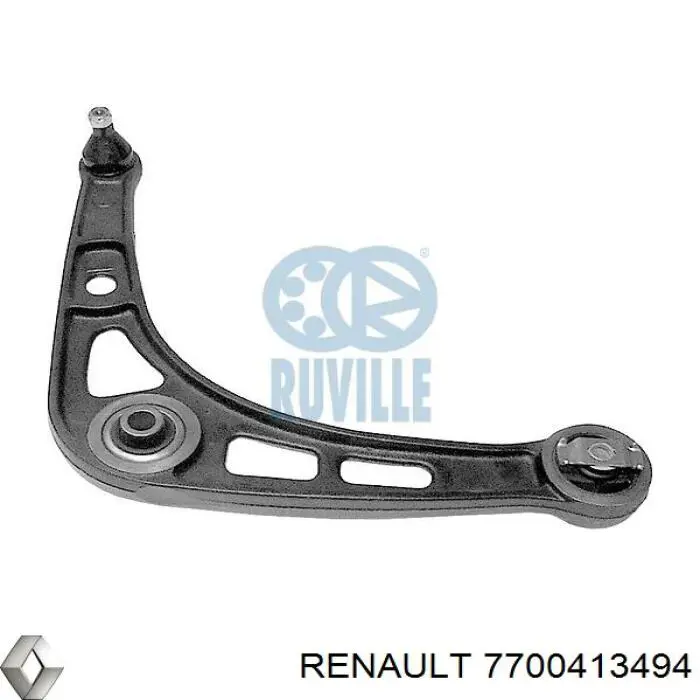 Do koszyka 7700413494 Renault (RVI) Wahacz zawieszenia przedniego dolny prawy