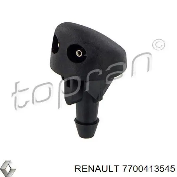 Do koszyka 7700413545 Renault (RVI) Dysza spryskiwacza szyby przedniej