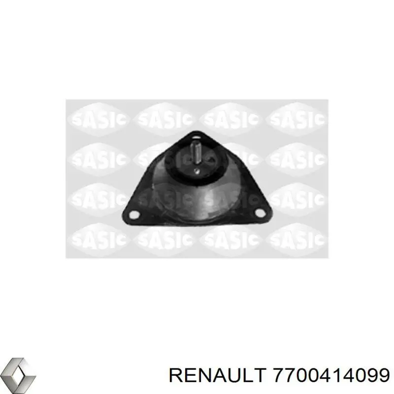 Do koszyka 7700414099 Renault (RVI) Poduszka (podpora) silnika prawa