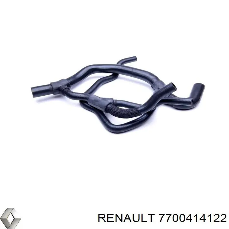 Do koszyka 7700414122 Renault (RVI) Przewód (króciec) chłodnicy dolny