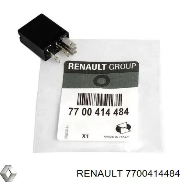 Przekaźnik rozrusznika 7700414484 Renault (RVI)