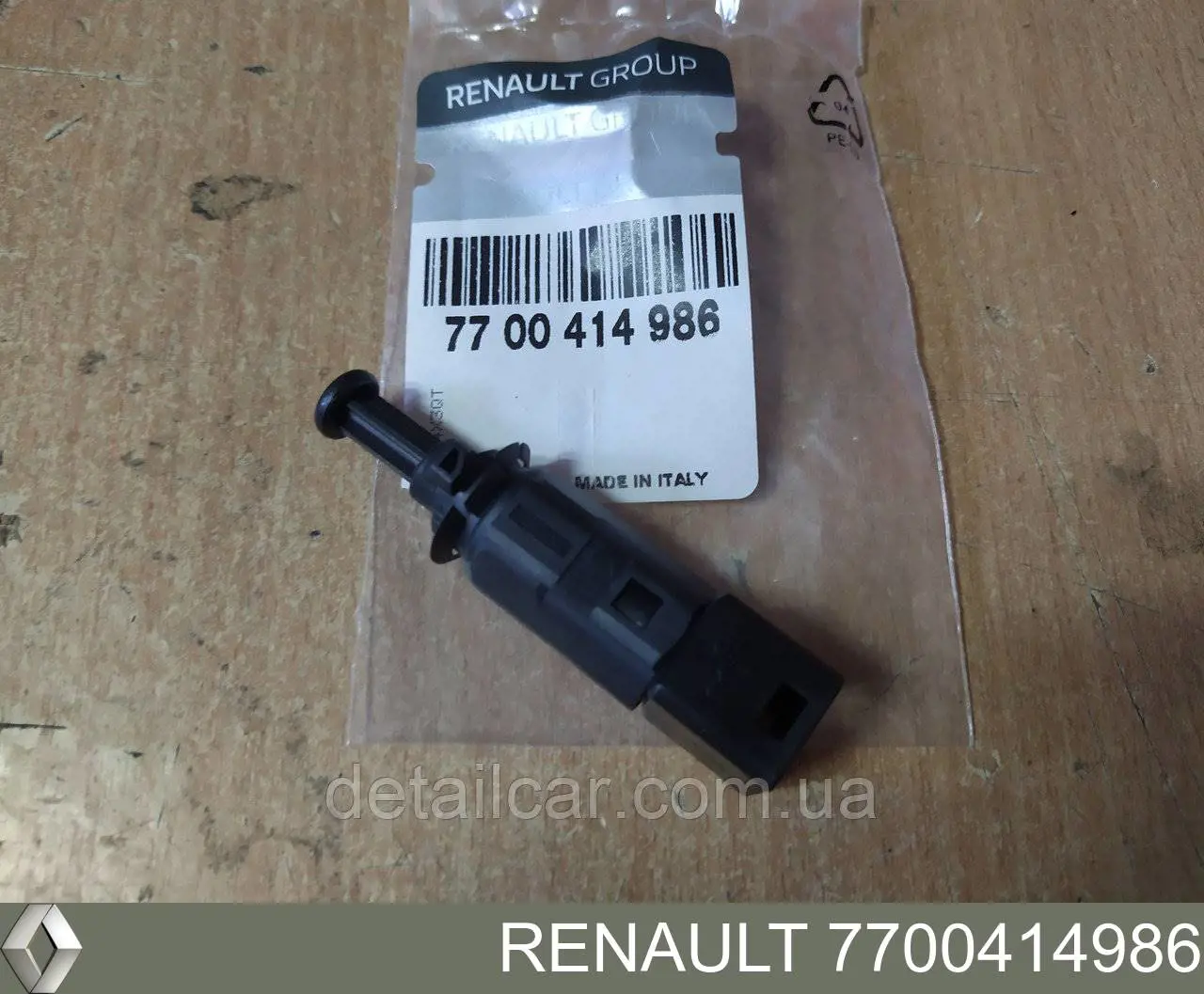 Czujnik włącznika świała stop Renault (RVI) 7700414986 cena, od 8,00 USD