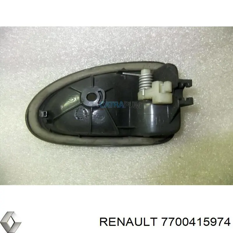 Klamka drzwi lewych przednia/tylna wewnętrzna Renault (RVI) 7700415974 cena, od 27,24 USD