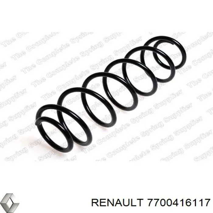 Do koszyka 7700416117 Renault (RVI) Sprężyna tylna