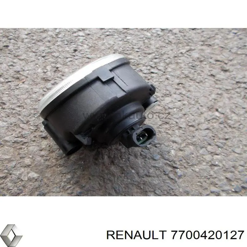 Lampa przeciwmgielna prawa Renault (RVI) 7700420127 cena, od 39,16 USD
