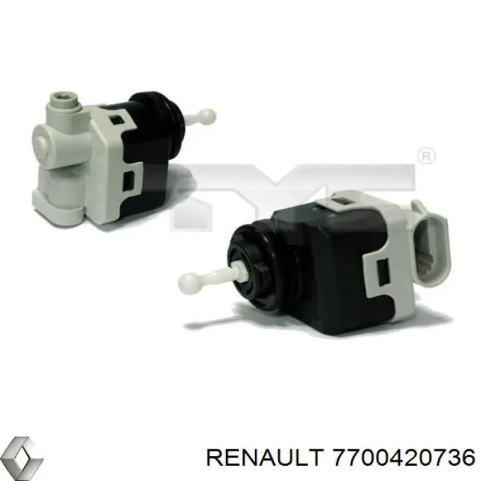 Korektor swiatel 7700420736 Renault (RVI)