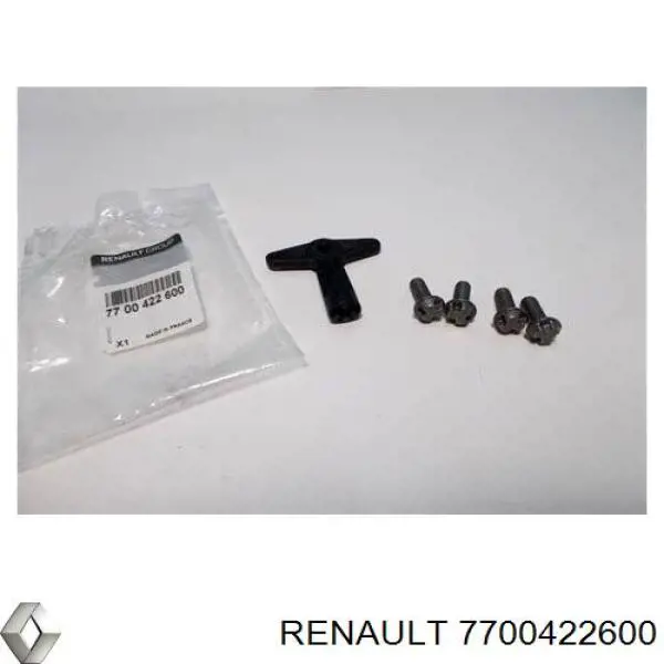 Do koszyka 7700422600 Renault (RVI) Śruba koła