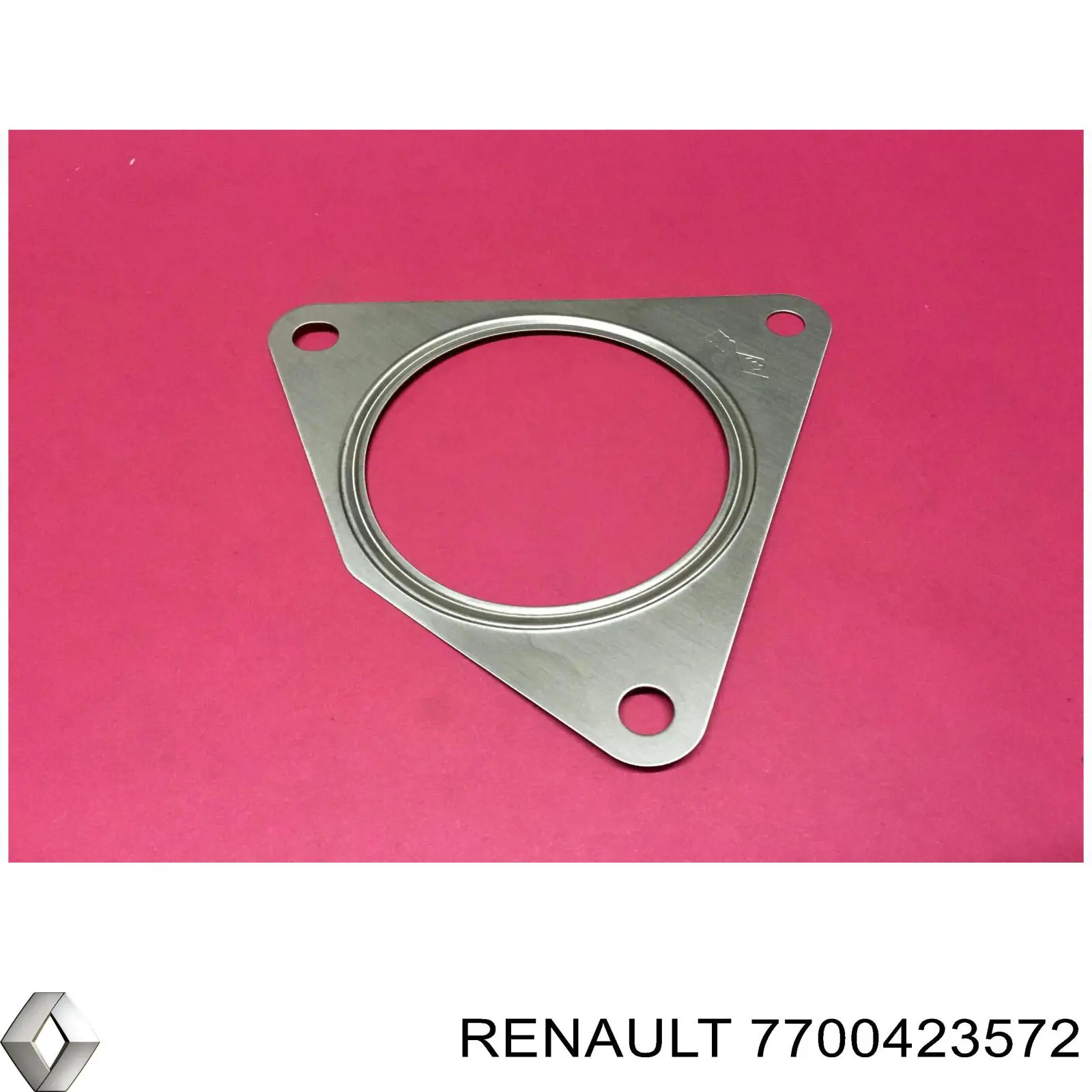 Do koszyka 7700423572 Renault (RVI) Uszczelka rury odbiornika tłumika