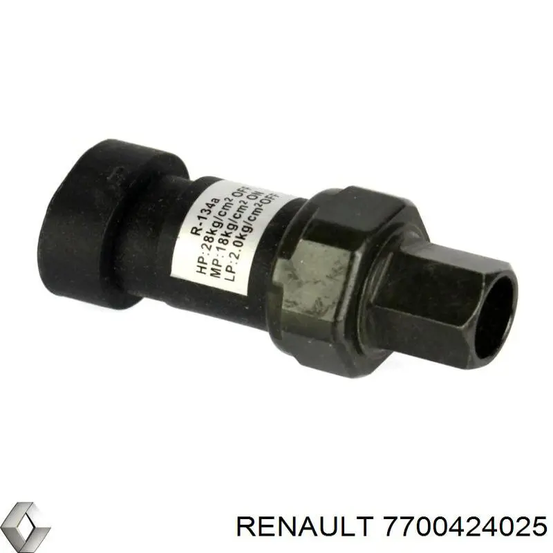 Czujnik ciśnienia bezwzględnego klimatyzacji Renault (RVI) 7700424025 cena, od 27,40 USD