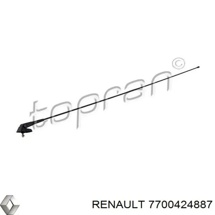 Antena Renault (RVI) 7700424887 cena, od 4,50 USD