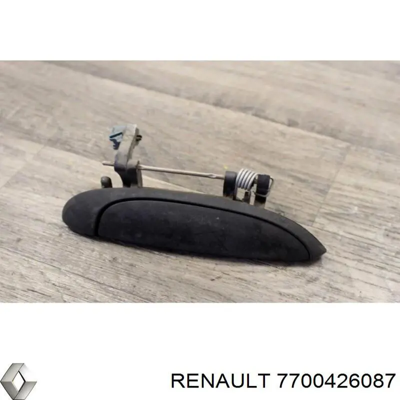 Klamka drzwi prawych przednia/tylna zewnętrzna Renault (RVI) 7700426087 cena, od 17,37 USD