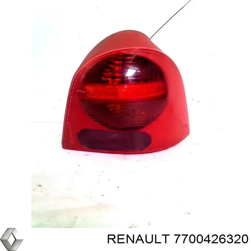 Do koszyka 7700426320 Renault (RVI) Lampa zespolona tylna prawa zewnętrzna