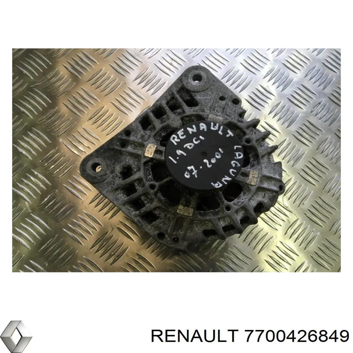 Alternator 7700426849 Renault (RVI)