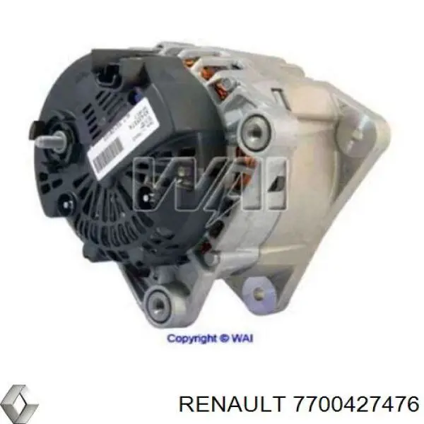 Do koszyka 7700427476 Renault (RVI) Alternator