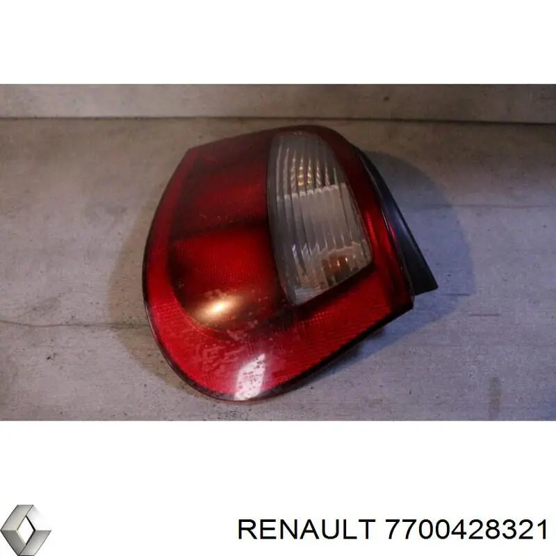 Do koszyka 7700428321 Renault (RVI) Lampa zespolona tylna prawa