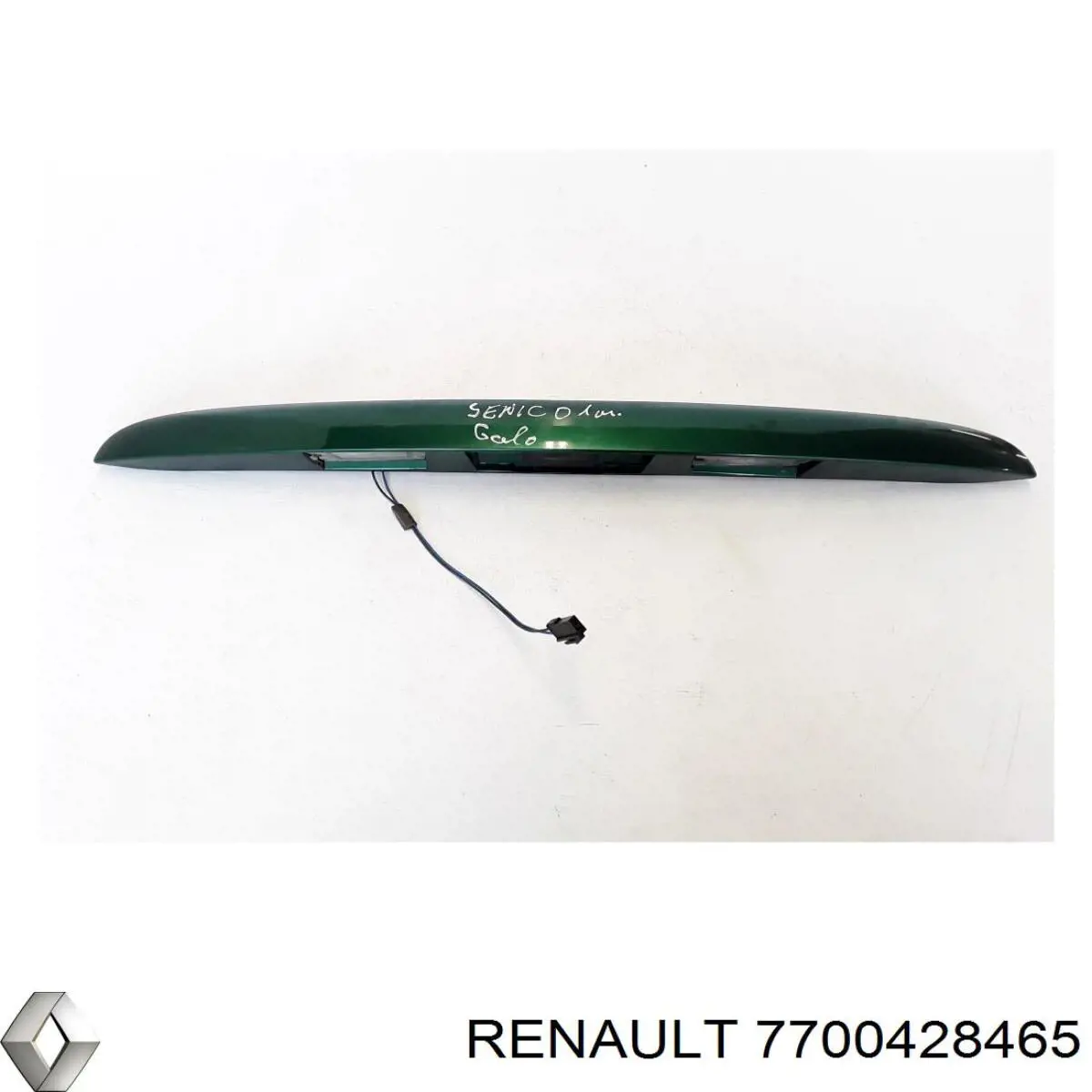 Lampa oświetlenia tylnej tablicy rejestracyjnej do Renault Scenic I JA0, JA1, FA0