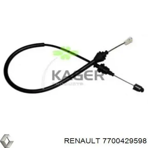 Linka gazu Renault (RVI) 7700429598 cena, od 8,03 USD