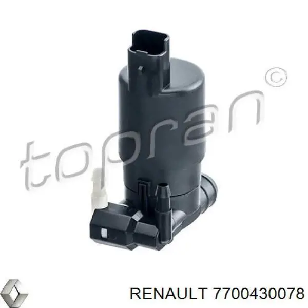 Pompka spryskiwacza szyby przedniej Renault (RVI) 7700430078 cena, od 14,83 USD