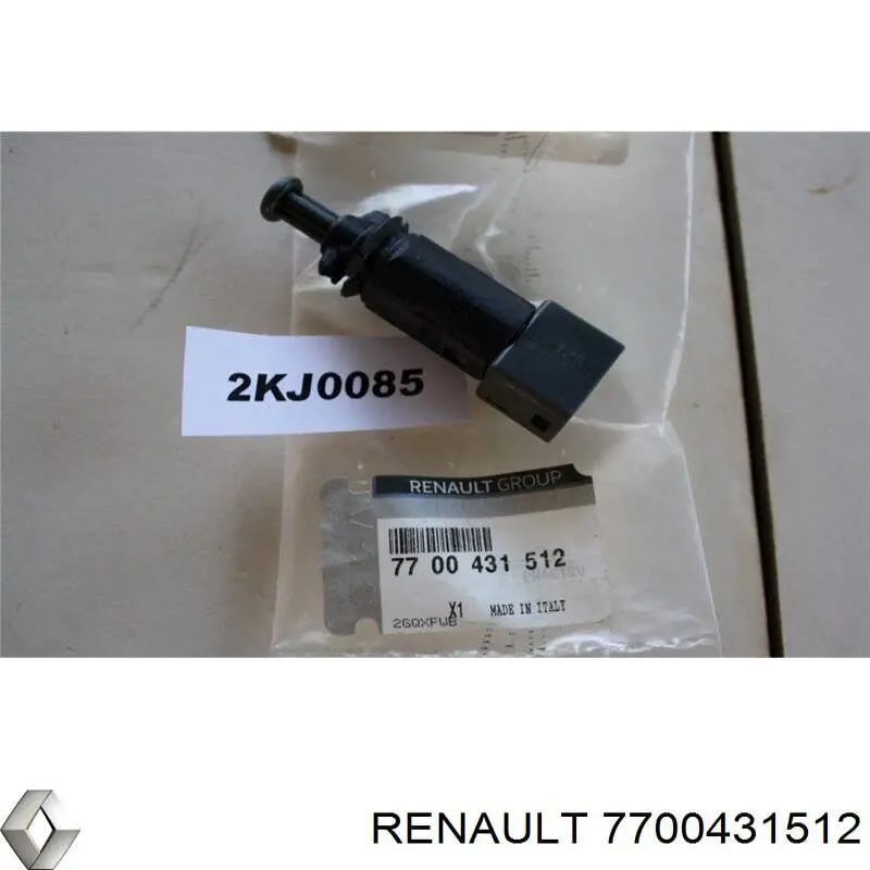 7700431512 Renault (RVI) Czujnik włącznika świała stop