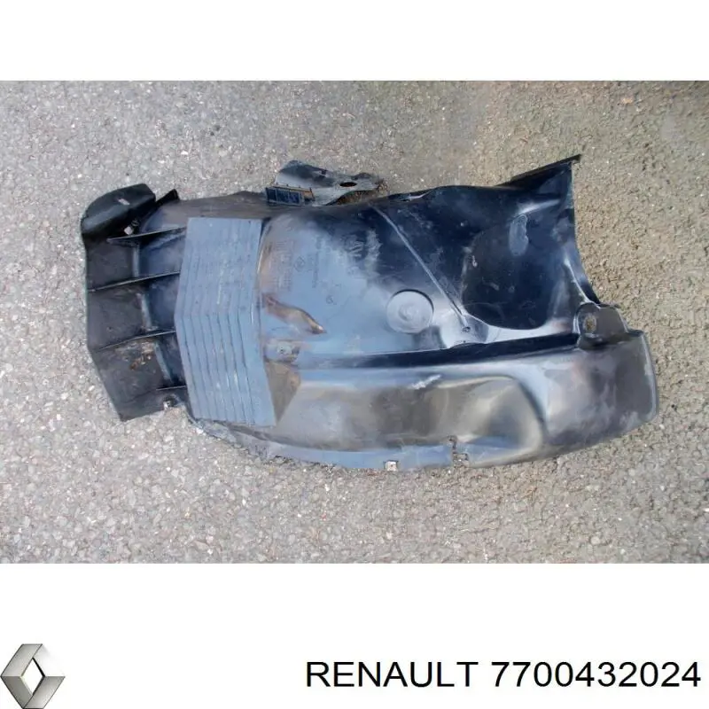 Do koszyka 7700432024 Renault (RVI) Nadkole błotnika przedniego lewe przednie