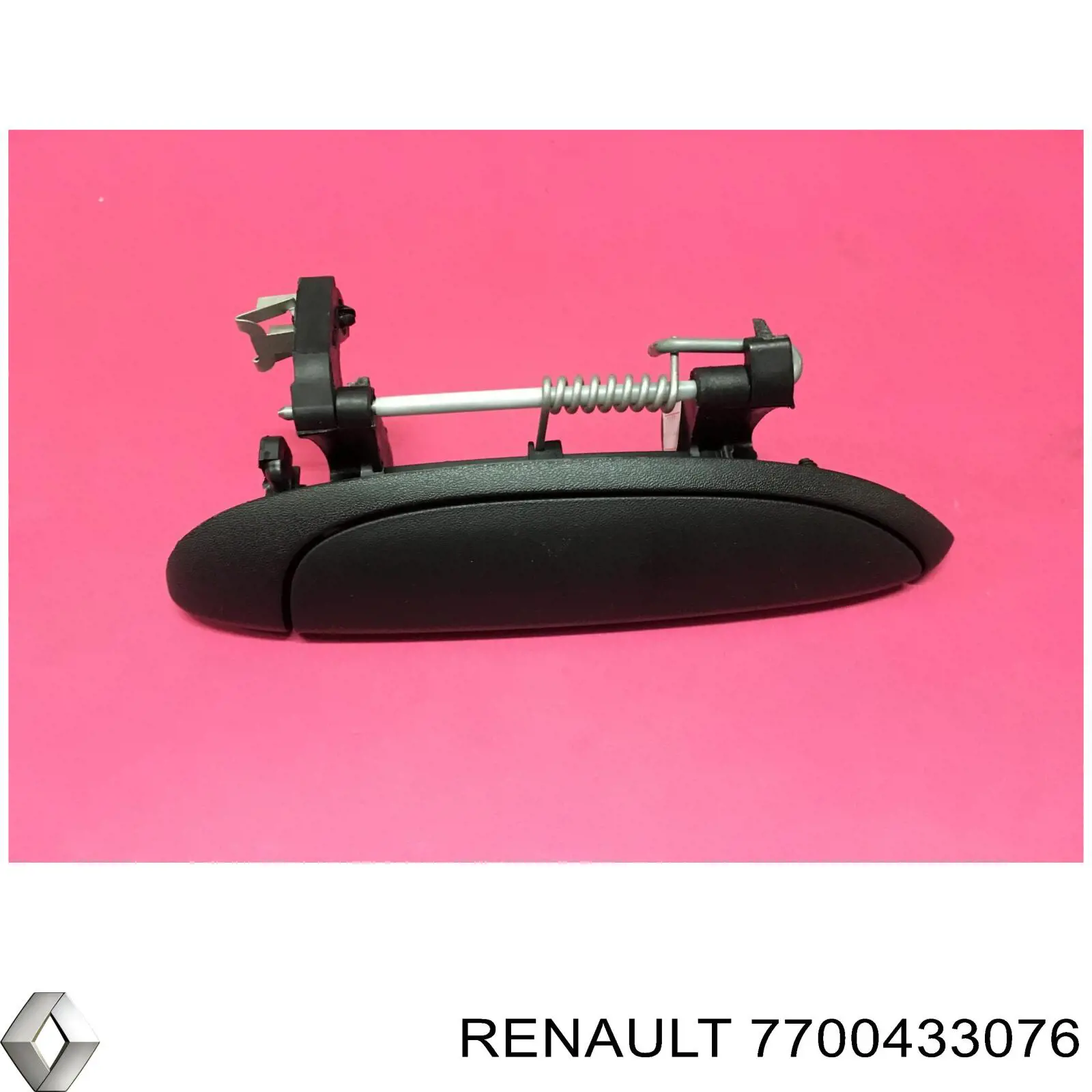 Klamka drzwi prawych przednia/tylna zewnętrzna Renault (RVI) 7700433076 cena, od 17,35 USD