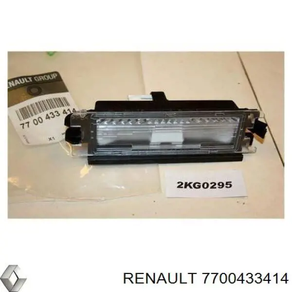 Lampa oświetlenia tylnej tablicy rejestracyjnej Renault (RVI) 7700433414 cena, od 14,96 USD